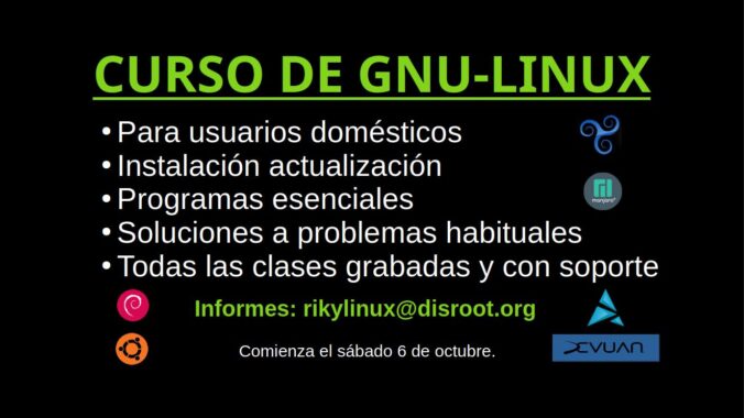 Detalles del curso de gnulinux